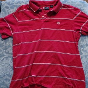 Chaps red polo